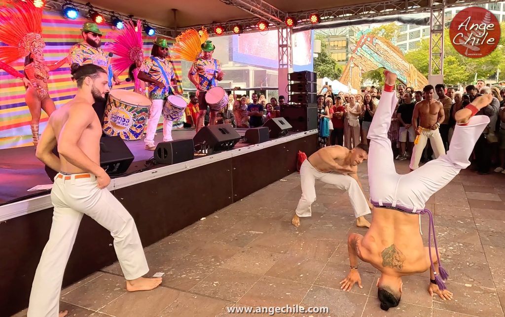 Capoeira en Auckland, Nueva Zelanda - Ange Chile