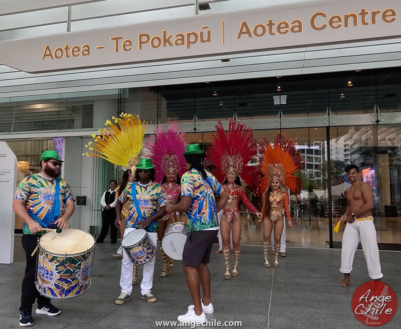 Samba y Capoeira - Aotea Centre - Aotea Square, Auckland, Nueva Zelanda - Ange Chile