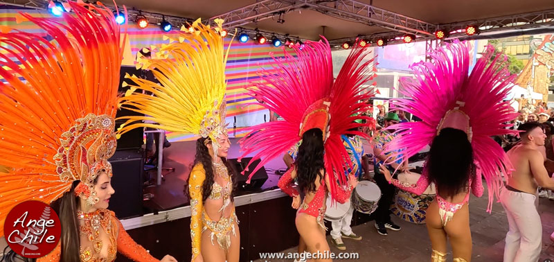 Bailarinas de Samba Passion en Auckland, Nueva Zelanda - Ange Chile