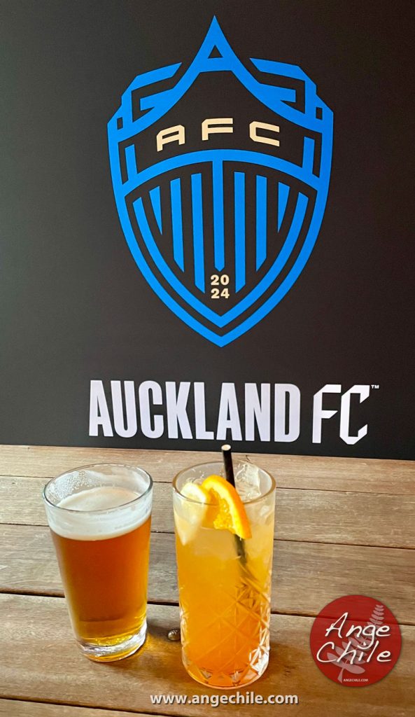 Nuestros tragos en el evento exclusivo de Auckland FC - Ange Chile