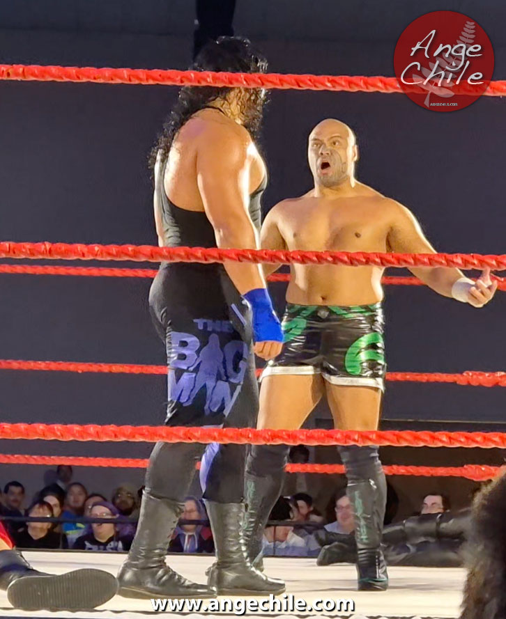 Henare y Jaime Tagataese - Luchadores de Aotearoa Wrestling - Kiwi Rumble - Lucha Libra en Nueva Zelanda - Ange Chile