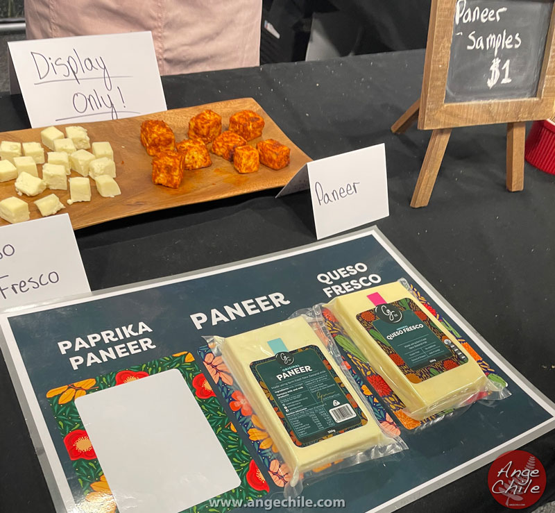 Queso fresco en Nueva Zelanda - Auckland Food Show - Ange Chile