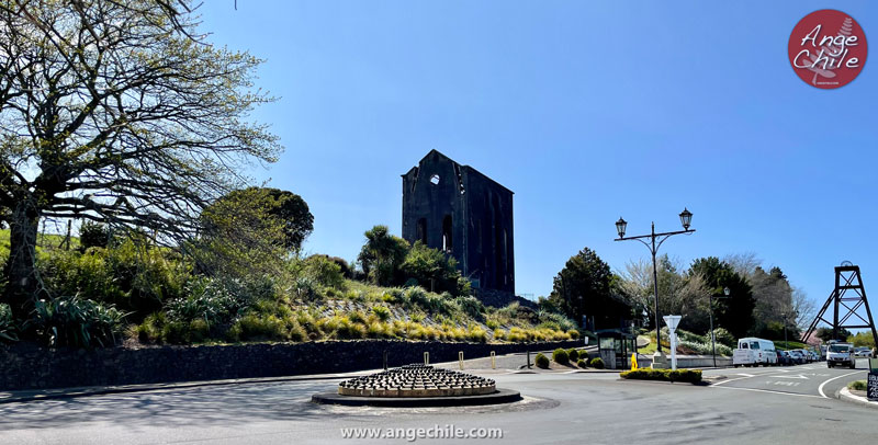 Antigua Casa de Bombeo de Waihi Nueva Zelanda - Waihi Cornish Pumphouse, New Zealand - Ange Chile